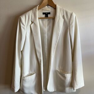 H&M Women's Elegant Cream Blazer